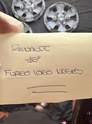 Tapacubos Renault 16”