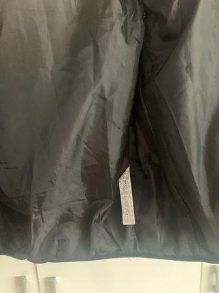 Chaleco acolchado Bershka negro