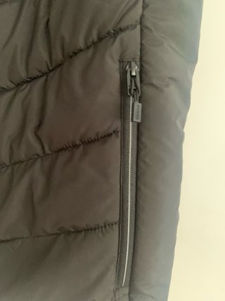 Chaleco acolchado Bershka negro