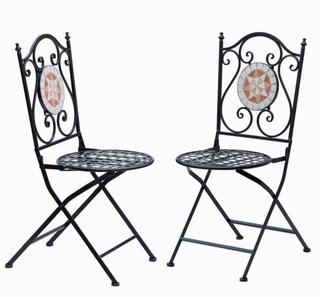 2 Sillas Plegables de Jardín