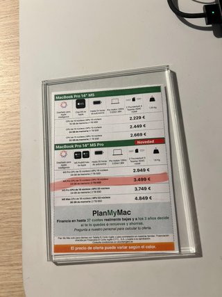 MacBook Pro M5 Pro 14 24GB RAM 2TB SSD