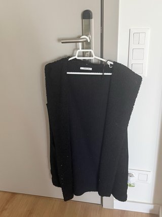 Chaleco negro talla única