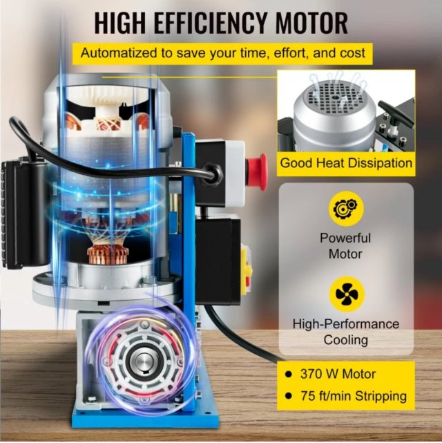 Peladora de cables VEVOR SMS-038