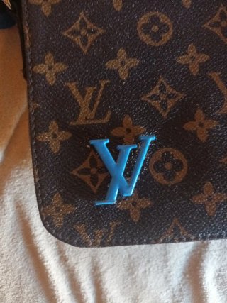 Riñonera Louis Vuitton Monogram Azul