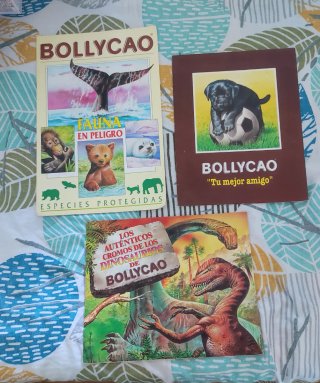 Álbum de cromos Bollycao años 80