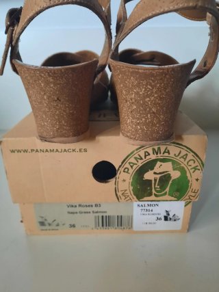 Sandalias Panama Jack Nude