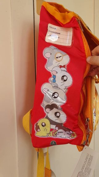 Zaino scuola Hamtaro Giochi Preziosi vintage
