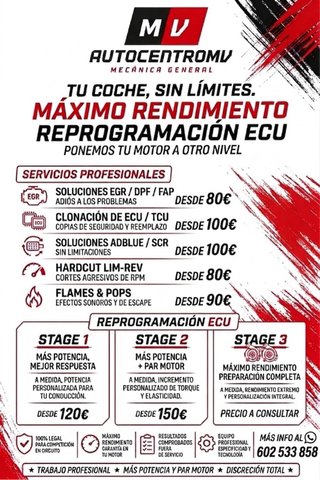 Reprogramacion para vehículos