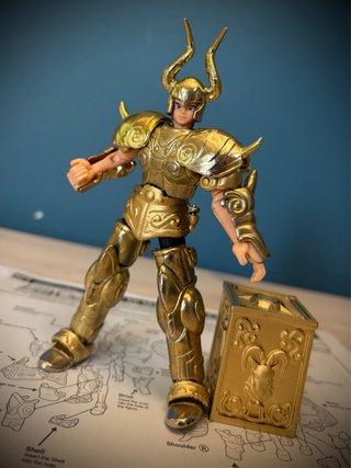 Saint Seiya Bandai 1987 pandora box capricorno