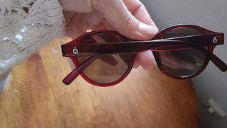 Gafas de sol Nia-Nia infantiles rojas
