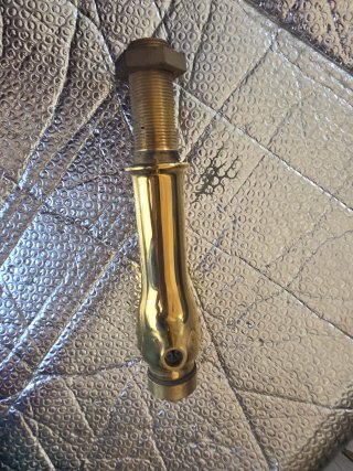 Grifo de latón vintage