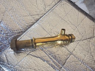 Grifo de latón vintage