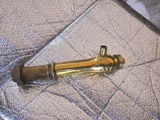 Grifo de latón vintage