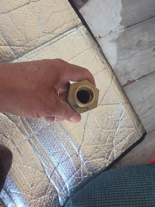 Grifo de latón vintage
