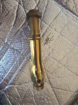 Grifo de latón vintage