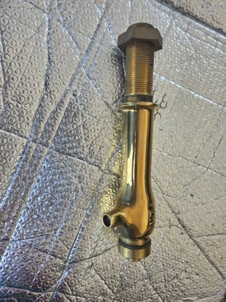 Grifo de latón vintage