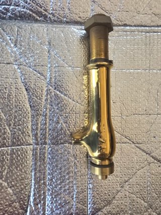 Grifo de latón vintage