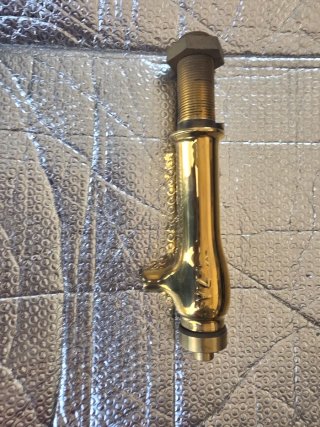 Grifo de latón vintage