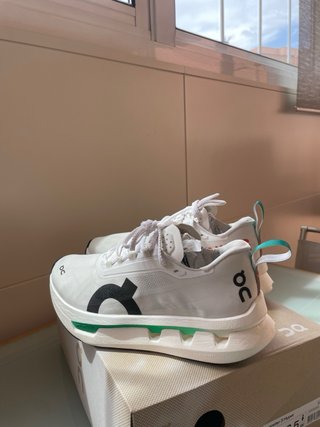 On Cloudboom ZE Zapatillas Running Blancas