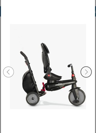 Triciclo SmartTrike 3 en 1 Negro.