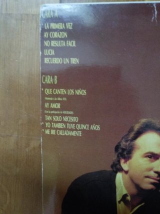 Vinilo José Luis Perales - Con el paso del tiempo