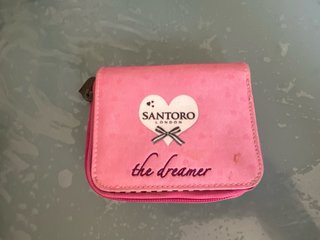Cartera Gorjuss Rosa y Morada