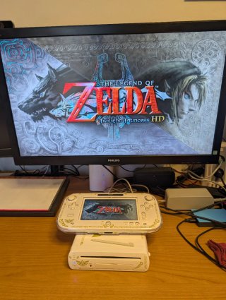 Nintendo Wii U Edizione Zelda Bianca