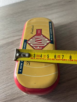 Scatola Latta Vintage Fossil