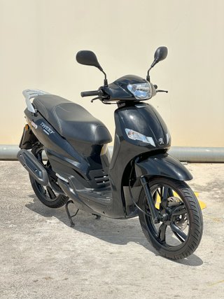 Peugeot Tweet 50 4T 2018 Ciclomotor Negro