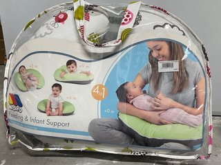 Almohada Molto Lactancia y Bebé 4 en 1