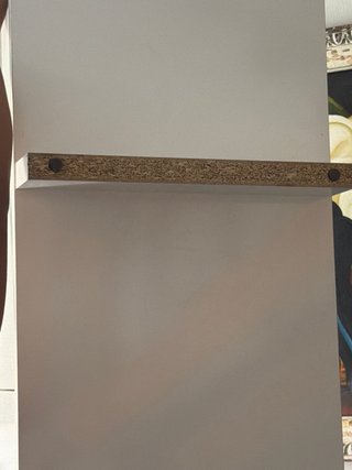 Mueble blanco y negro seminuevo medidas 2 ancho