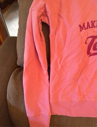 Sudadera Domyos rosa Make Fit Happen