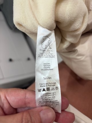 Buzo bebé Tous sin estrenar