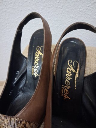 Zapatos Ferreres Piel Talla 38
