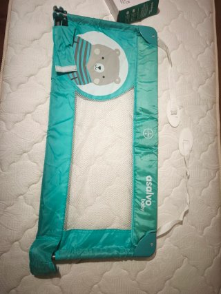 Barrera de Cama 90cm Asalvo azul/verde turquesa