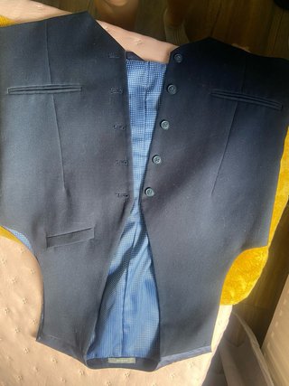 Traje Zara Hombre Azul