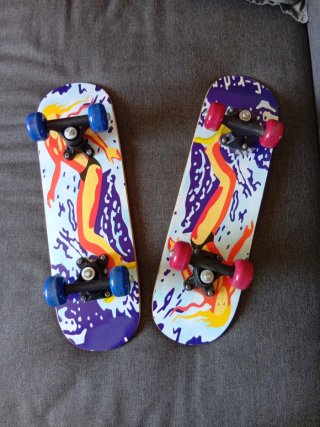 Pack 2 Patinetes con Diseño Surf