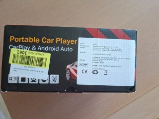 Reproductor Coche Portátil CarPlay Android Auto