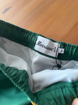 Bañador Morrison verde con cordón