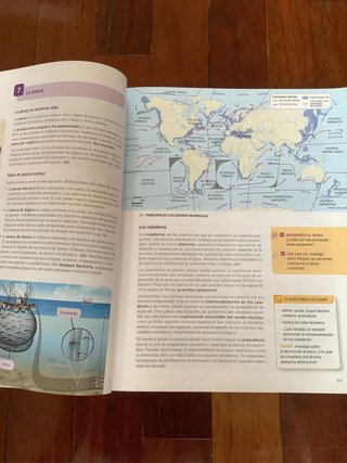 Libro de texto de geografía e historia, 3 ESO