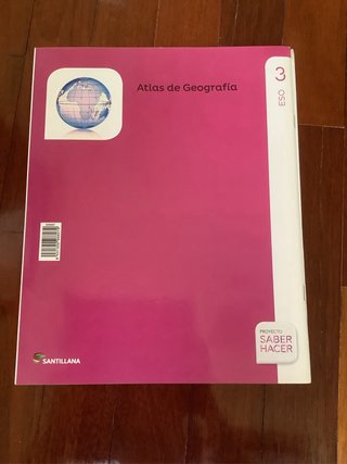 Libro de texto de geografía e historia, 3 ESO