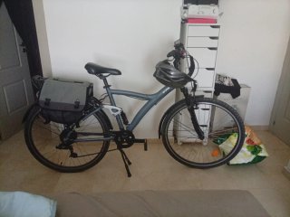 Bicicleta Eléctrica Gris