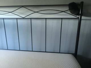Cabecero forja Negro 135cm