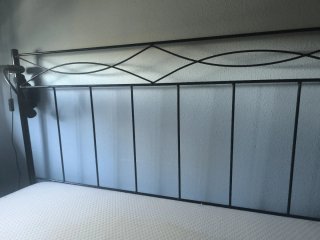 Cabecero forja Negro 135cm