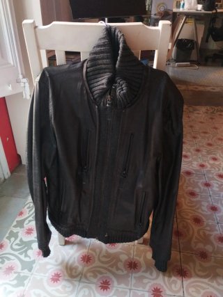 Chaqueta Zara Hombre Negra