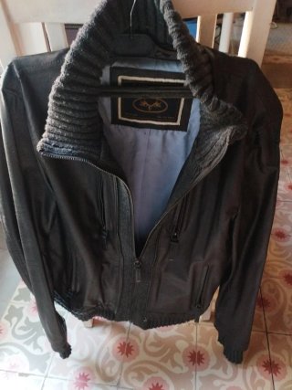 Chaqueta Zara Hombre Negra