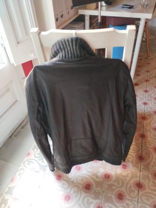 Chaqueta Zara Hombre Negra