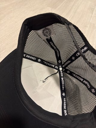 Gorra Chrome Hearts Negra Trucker