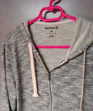 Chaqueta Reebok Gris Talla M