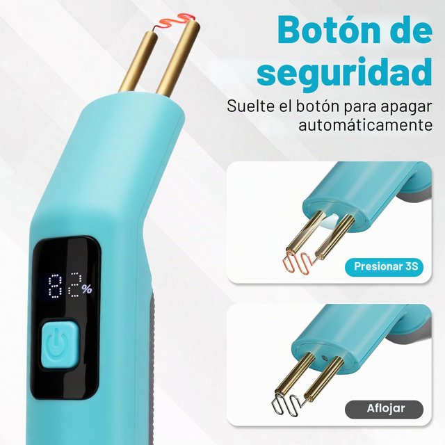 Soldador Plástico Inalámbrico SHALL Kit